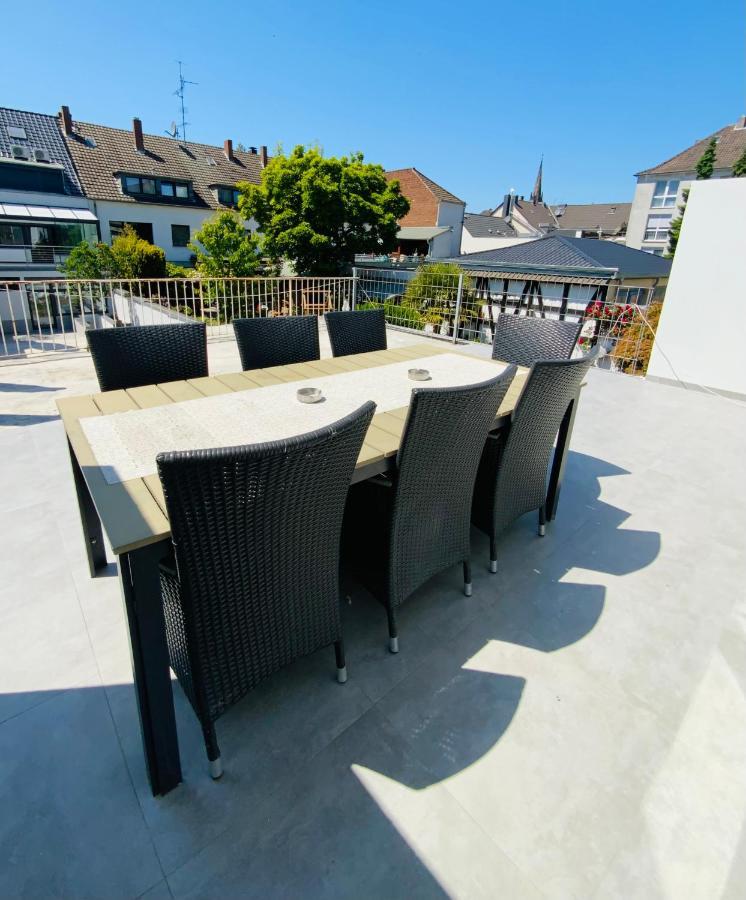 Sehr Schoenes Haus Mit Terasse Naehe Duesseldorf Apartamento Krefeld Exterior foto